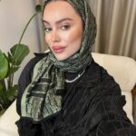 Dior Desenli İpek Kaşmir Çift Taraflı Şal 78002 - Haki