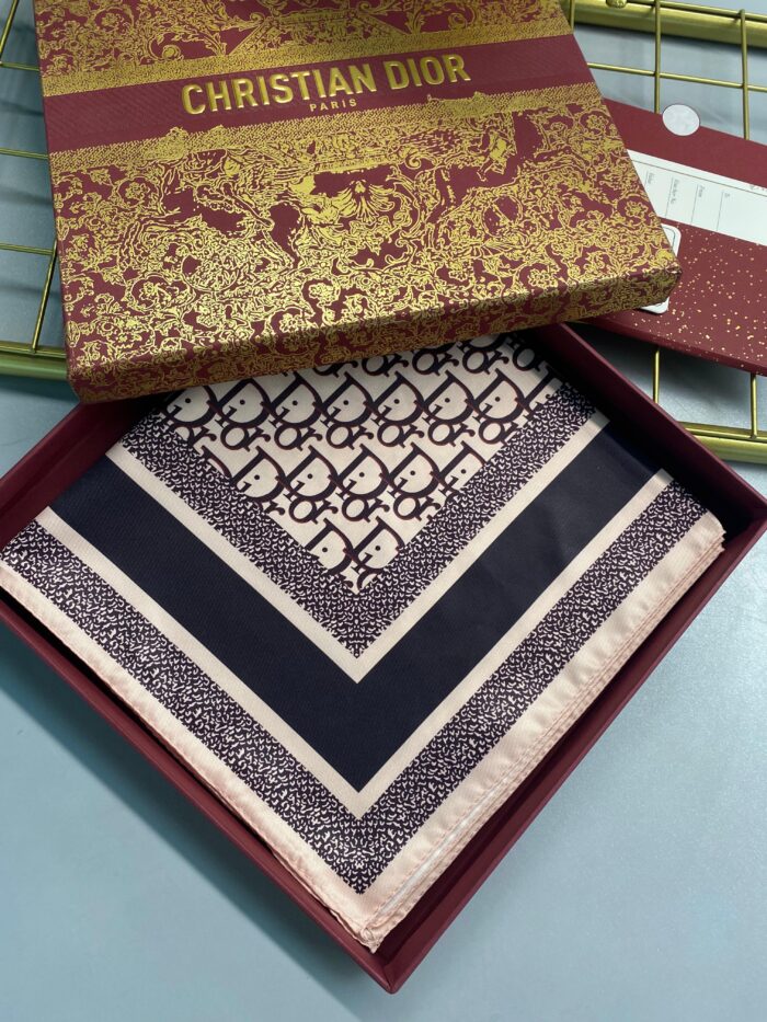 Dior Marka Eşarp – Bordo