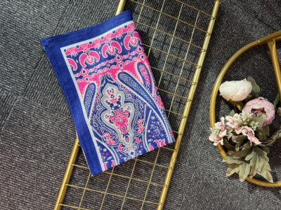 Otantik Desen Pamuk İpek Şal-259400-Şeker Pembe