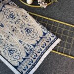 Otantik Desen Pamuk İpek Şal-259400-Taş