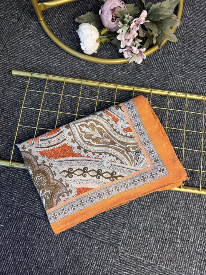 Rüya Sarayı Pamuk Şal-900080-Oranj - Image 2