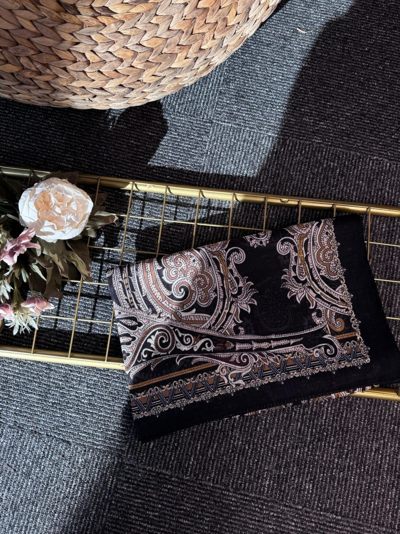 Saray Yolu Naturel Pamuk-678345-Yağ Yeşili