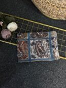 Zemheri Motif Pamuk  Şal-665544-Turkuaz