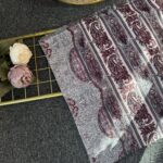 Gölgede Zarafet Pamuk Şal-545765-Bordo