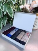 Etro-Etnik  Desen Pamuk Şal Avantajlı Kutu Set