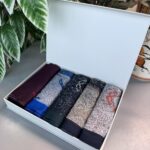 Etro-Etnik  Desen Pamuk Şal Avantajlı Kutu Set