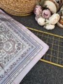 Lavinya  Vual İpek Şal -4031152-Lila