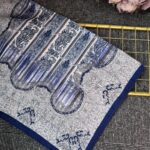 Solea  Desen Pamuk Soft Şal-040506-Lacivert