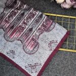 Solea  Desen Pamuk Soft Şal-040506-Bordo