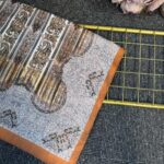 Solea Desen Pamuk Soft Şal-040506-Oranj