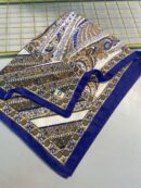 Etro Desen New Pamuk Soft Şal 23012 - Saks
