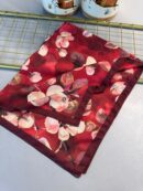 Wild Rose Pamuk ipek Şal-10007-Kırmızı