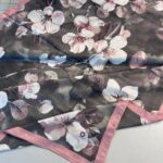 Wild Rose Pamuk ipek Şal-10007-Pudra