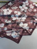 Wild Rose Pamuk ipek Şal-10007-Gül kurusu