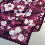 Wild Rose Pamuk ipek Şal-10007-Fuşya