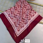 İthal Coach Marka ipek Eşarp-08504-Bordo