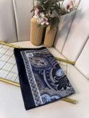 Etro Pamuk İpek Şal -987654-Gece mavi