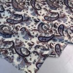 Etno Noir Naturel Pamuk Şal-202452-Taş