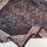 TINY LEOPAR PAMUK DESEN ŞAL-6202616-ACIKAHVE