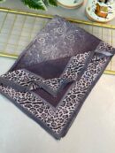 TINY LEOPAR PAMUK DESEN ŞAL-6202616-EFLATUN