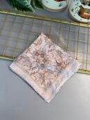 Mimoza Desen Vual İpek Eşarp-6203408-Pembe İnci