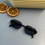 Celine Triomphe Metal Square Güneş Gözlüğü - Black
