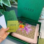 Gucci İthal Kutulu +% 100 İpek 12 mm Eşarp - Kahve