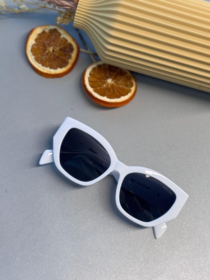 Prada Kate Spade Çerçeve Güneş Gözlüğü - Beyaz