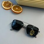 Ray-Ban Retro Square - Gümüş Krom - Koyu Yeşil Güneş Gözlüğü