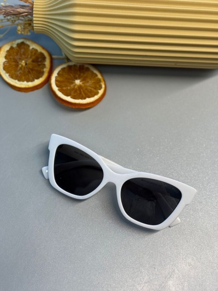 Miu Miu Kedi Gözü Güneş Gözlüğü - Beyaz