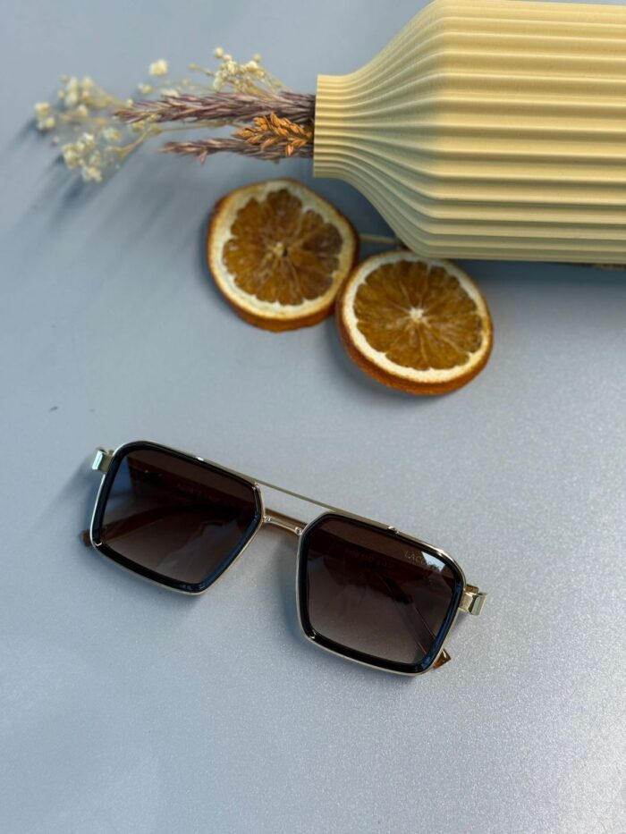Lacoste Unisex Güneş Gözlüğü - Koyu kahve