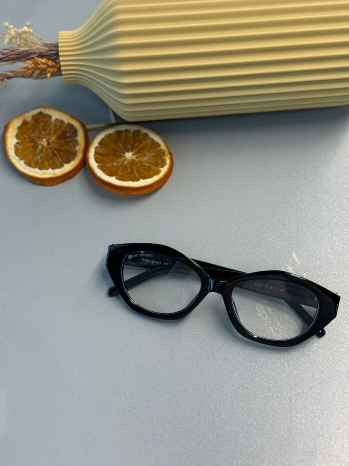 Saint Laurent SL M143 Cat-Eye Güneş Gözlüğü - Siyah- Şeffaf