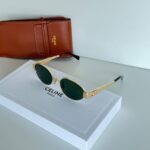 Celine Original Premium Full Set Güneş Gözlüğü - Yeşil