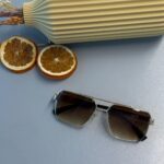 DITA Grand-Emperik Güneş Gözlüğü – Brushed White Gold / Cappuccino