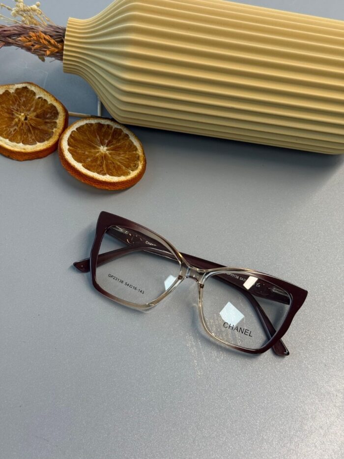 İthal Chanel Çift Renk Güneş Gözlüğü - Kahve