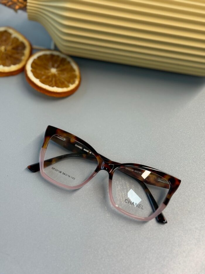 İthal Chanel Çift Renk Güneş Gözlüğü - Leopar