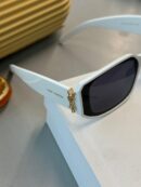 Yves Unisex Vintage Güneş Gözlüğü - Beyaz