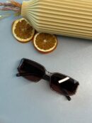 Yves Unisex Vintage Güneş Gözlüğü - Kahverengi