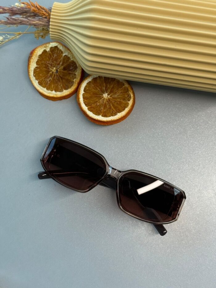 Yves Unisex Vintage Güneş Gözlüğü - Kahverengi - Görsel 2