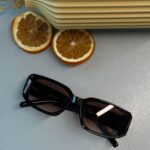 Yves Unisex Vintage Güneş Gözlüğü - Siyah Degrade
