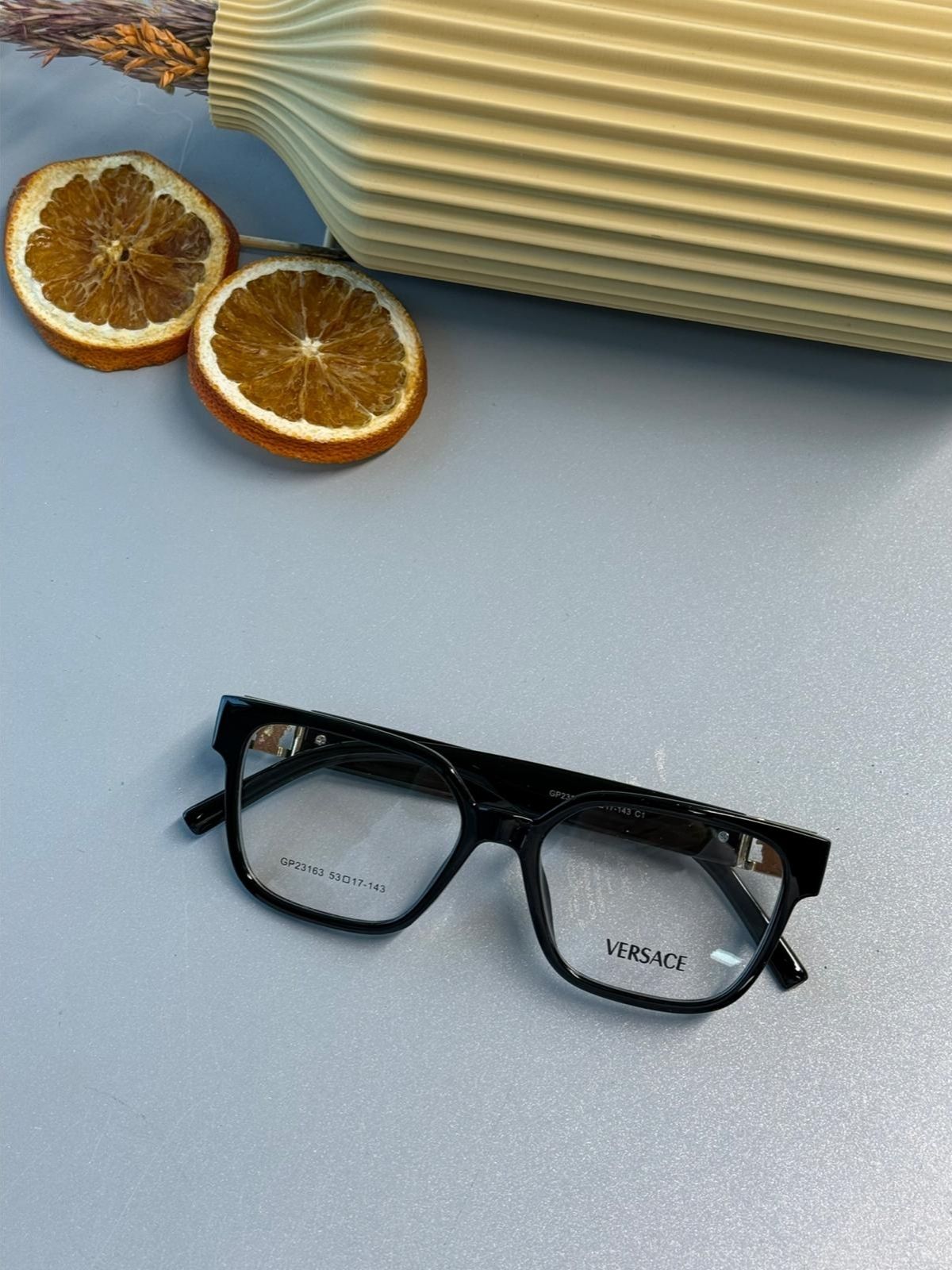 Versace Gözlük Havana Şefaf Güneş Gözlüğü - Siyah