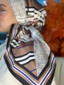 Burberry Vual İpek Eşarp-6203162-Vizon