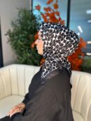 Coach Desen Vual  İpek Eşarp-86826-Siyah