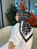Celine  Desen Vual  İpek Eşarp-6204527-Siyah