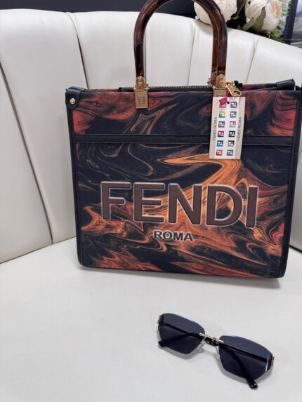 Fendi İthal Çanta-869844- Kahve