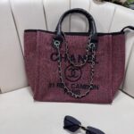 Chanel İthal Çanta-869844- Bordo
