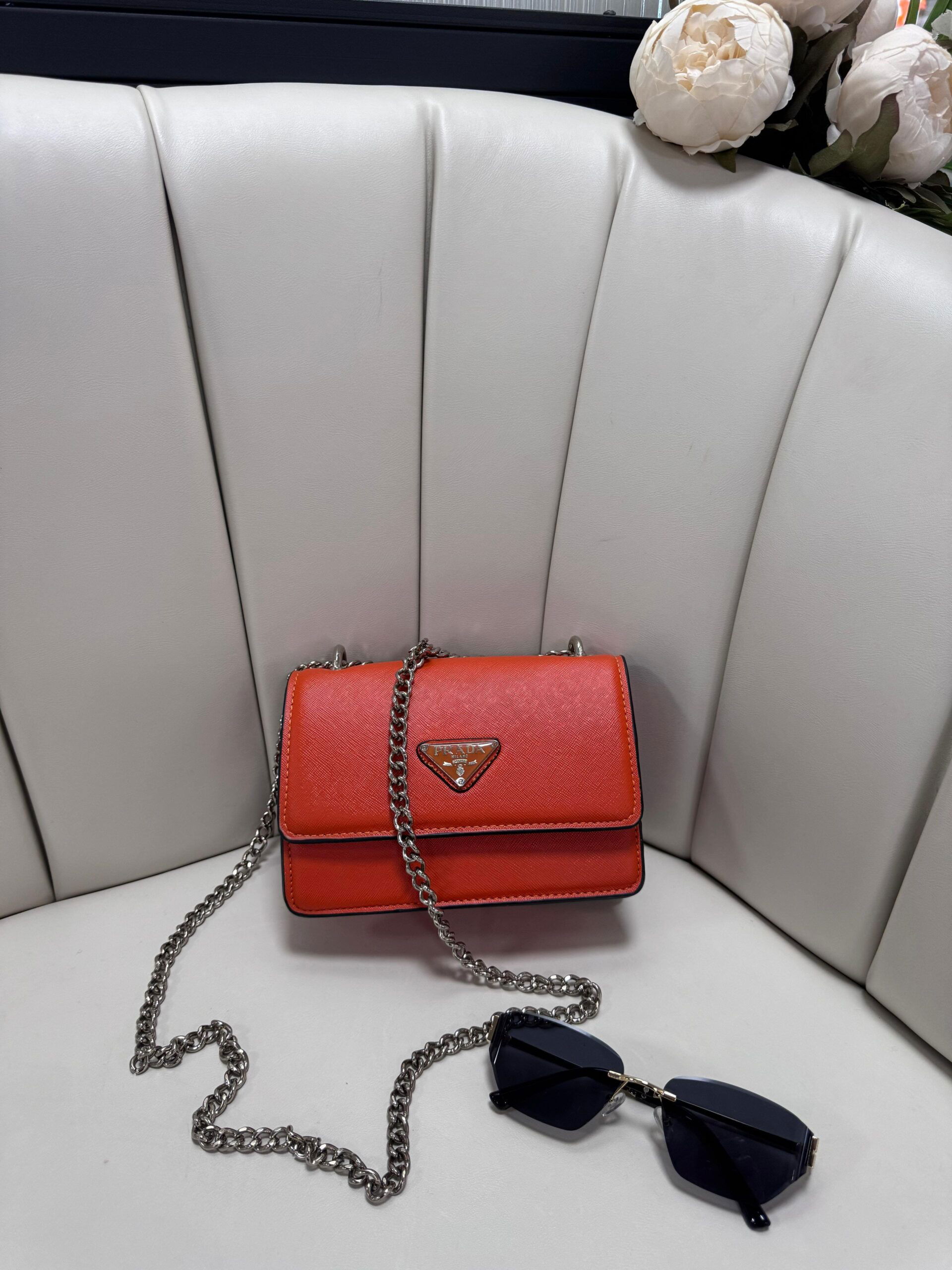 Prada İthal Çanta-869844- Turuncu