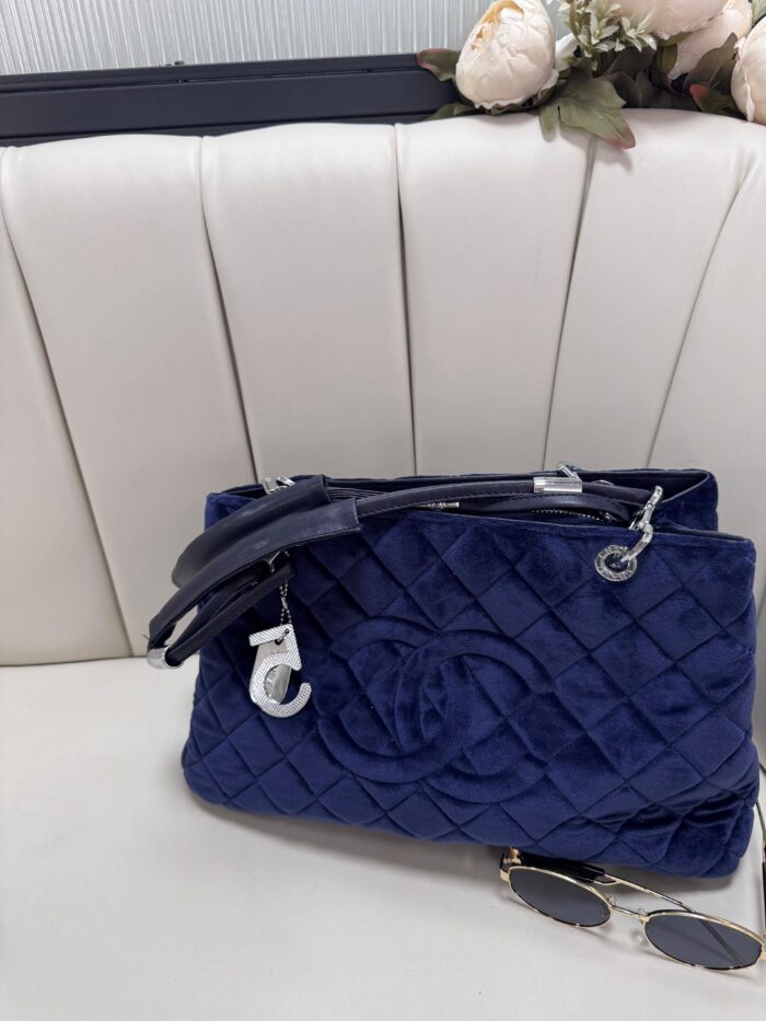 Chanel İthal Çanta-869844- Lacivert
