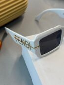 Fendi Fendigraphy Güneş Gözlüğü - Beyaz