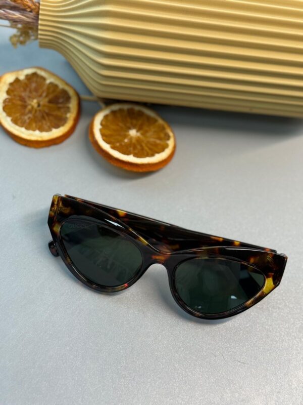 Gucci Kedi Gözü Güneş Gözlüğü – Leopar